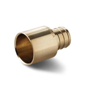 3/4" x 3/4" Brass PEX Female Sweat Adapter