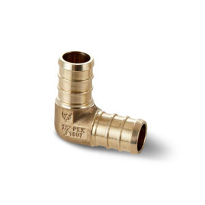 1/2 Brass PEX Elbow