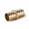 3/4" Brass PEX Coupling