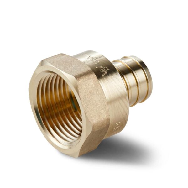 3/4" x 3/4" Brass PEX FMNPT Adapter