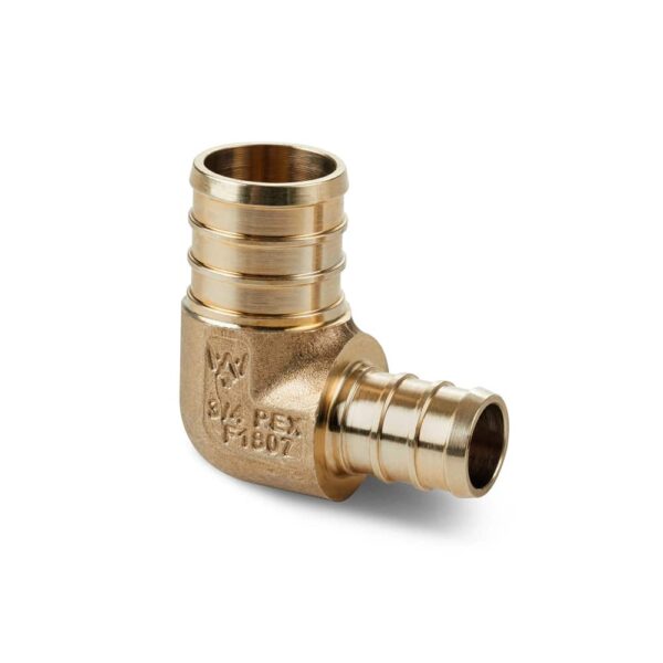 3/4" x 1/2" Brass Elbow