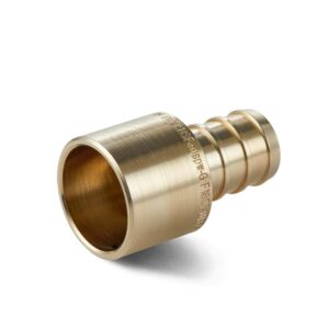 1/2" Brass PEX Female Sweat Adapter