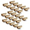 1/2" Brass PEX Male Sweat Adapter, 25 Pack