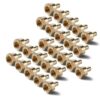 1/2" Brass PEX FMNPT Adapter, 25 Pack