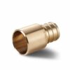 3/4" Brass PEX Male Sweat Adapter